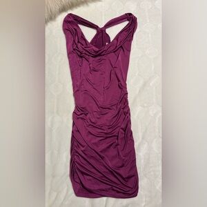 ForPlay Purple Women's Stretchy Mini Dress